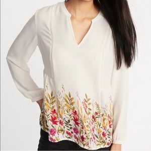 Old Navy Georgette Swing Blouse